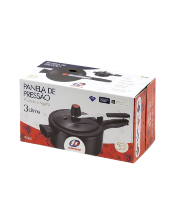 PANELA DE PRESSÃO 3,0 LTS - ROUGE PANELA DE PRESSÃO 3,0 LTS - ROUGE