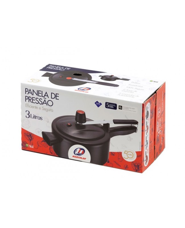 PANELA DE PRESSÃO 3,0 LTS - QUALITE